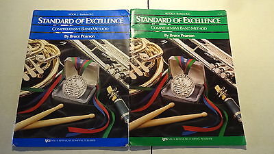 MUSIC BARITONE B.C. Lot 2 Lesson Books Instruction Standard of Excellence Band