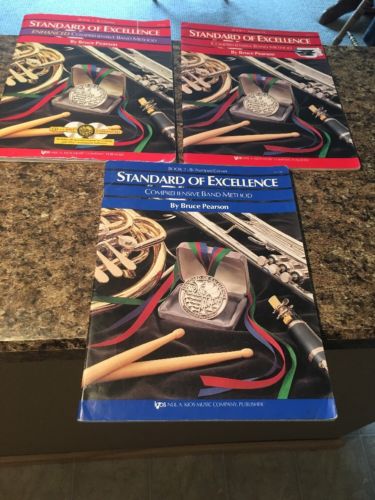 Standard Of Excellence Comprehensive Band Method Lot