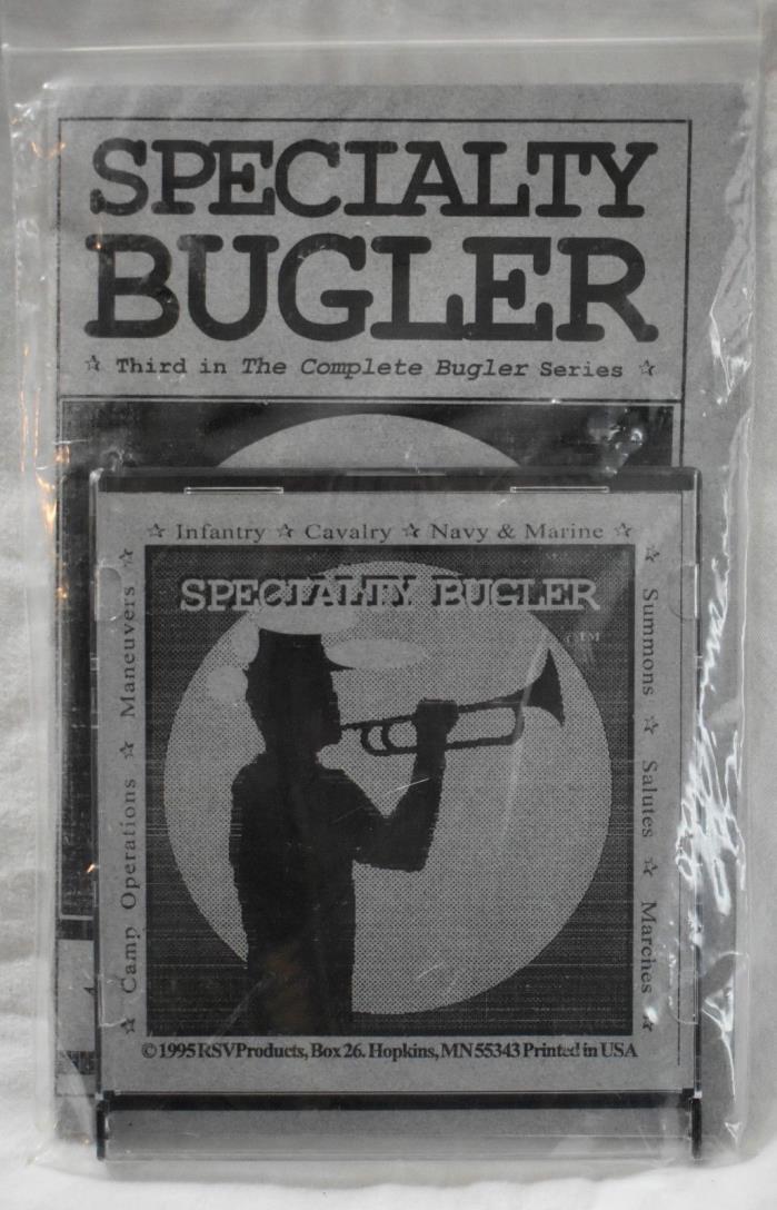 Specialty Bugler - A Third in the Complete Bugler Series w/ CD Out of Print RARE