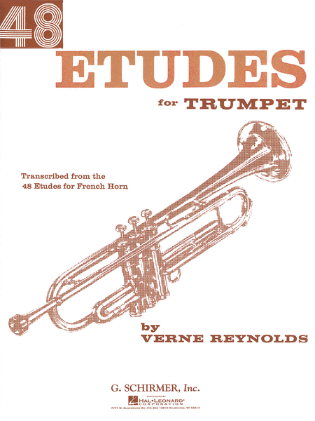 48 Etudes for Trumpet by Verne Reynolds