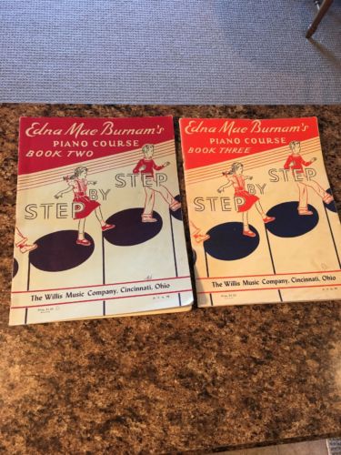 Edna Mae Burnams Puano Course Book Two 1959 And Three 1959