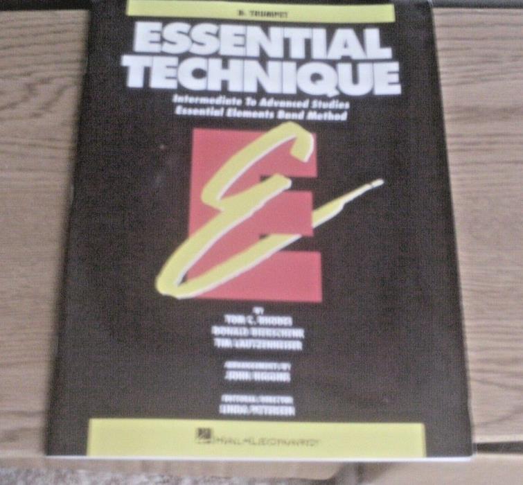 Essential Technique Intermediate to Advance Studies Band Method for Bb Trumpet