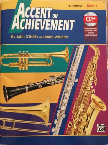 Accent on Achievement Bb Trumpet Book 1 (including CD) - New