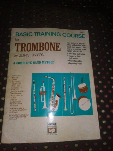 John Kinyon's Basic Training Course Book 1 Trombone