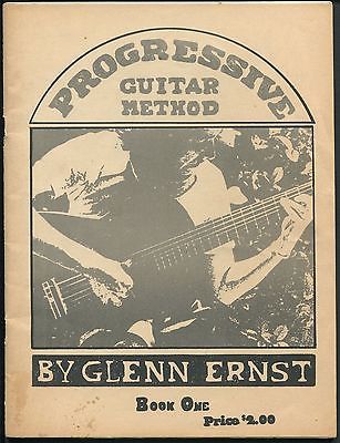 Music Book PROGRESSIVE GUITAR METHOD Book One by Glenn Ernst ©1975