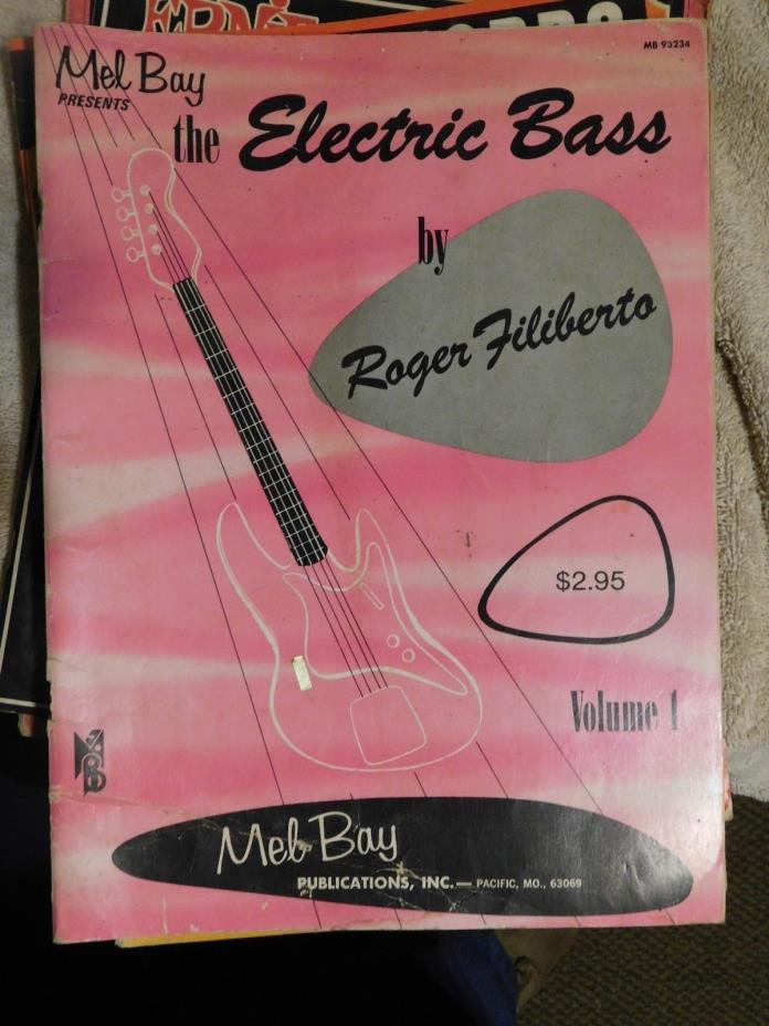 Vintage 1970 The Electric Bass By Roger Filiberto
