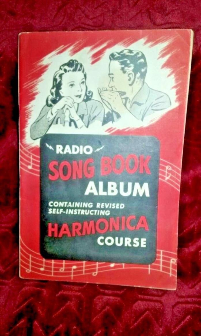 1927 Radio Song Book Album Harmonica Course Booklet Book Self-Instructing