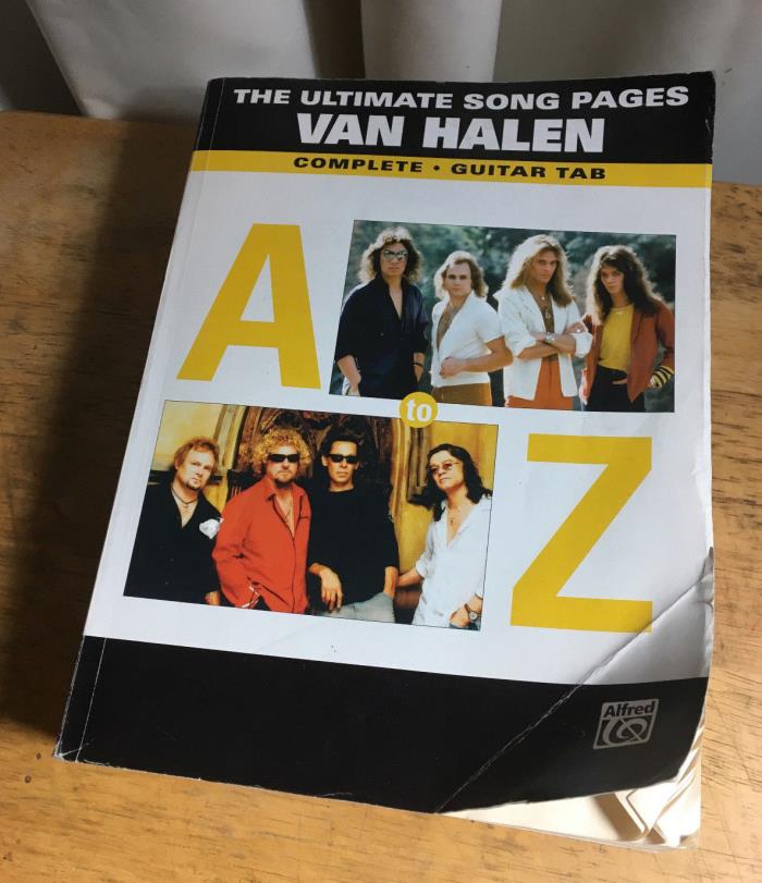 Ultimate Song Pages VAN HALEN Complete Guitar Tab
