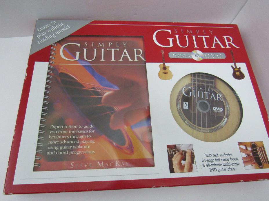 Guitar Class Steve Mackay Book & DVD Pack Simply Guitar Hinkler Books