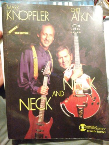 Mark Knopfler Chet Atkins Neck and authentic transcriptions guitar tab songbook