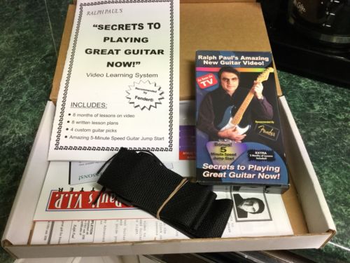 Ralph Paul's Amazing New Guitar Video ! Secrets To Playing Great Guitar Now! VHS