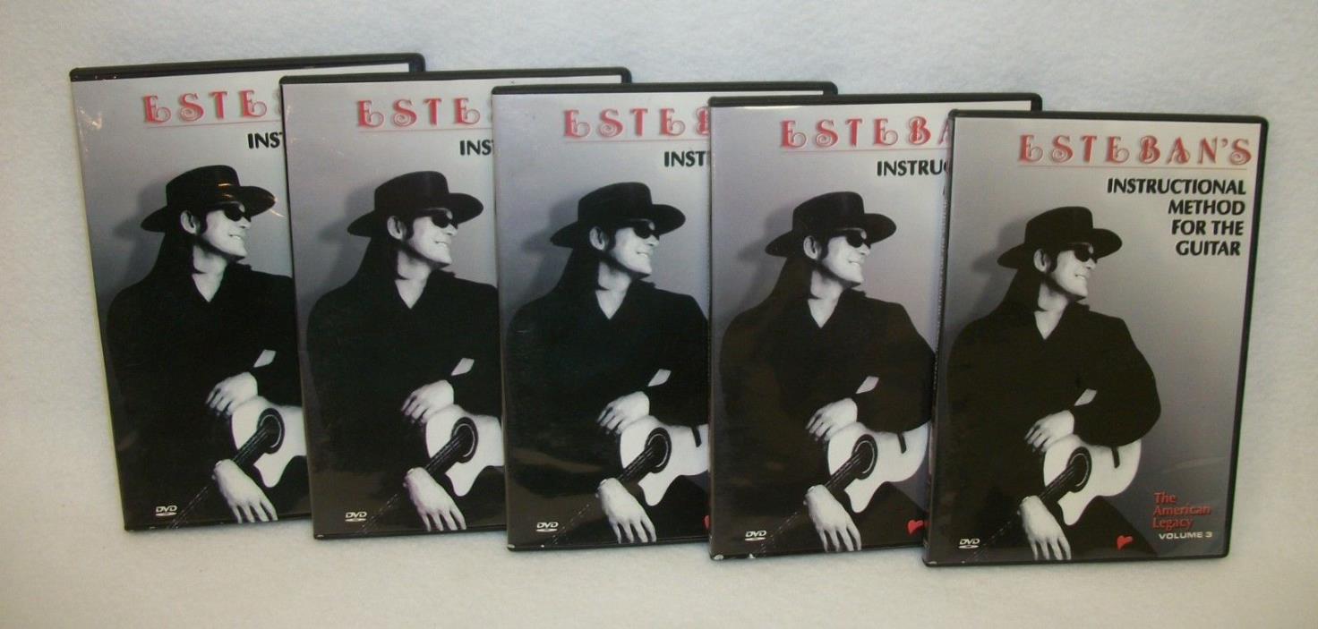 Esteban's Instructional Method for the Guitar - 5 Volume DVD Set