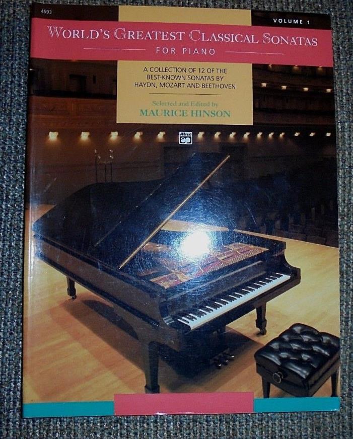 World's Greatest Classical Sonatas, Collection of 12 by Haydn, Mozart, Beethoven