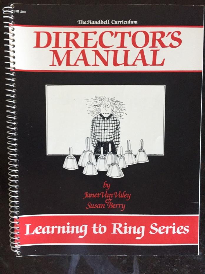 Learning to Ring Series/Director's Manual/Using Handchimes/Free Shipping