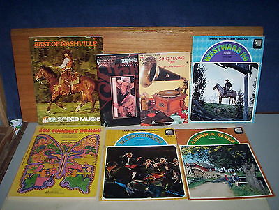 Nashville Best Ricky Van Shelton & Chord Organ & Country Songs 7 Music Books Lot