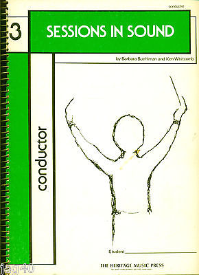CONDUCTOR Band Score  Brass Horns Sessions in Sound # 3 BUEHLMAN & WHITCOMB