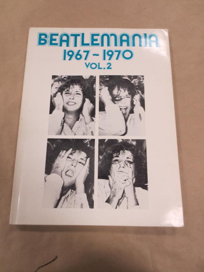 Beatlemania Vol.2 1967-1970 Piano Guitar Sheet Music Songbook