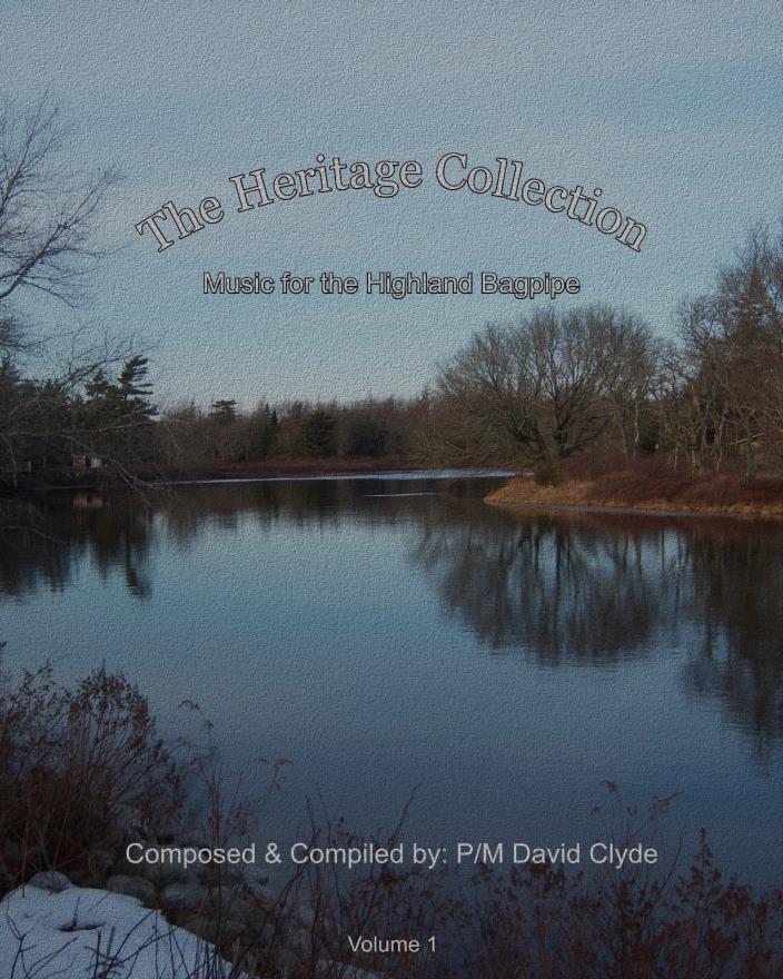The Heritage Collection by David Clyde, bagpipe music book
