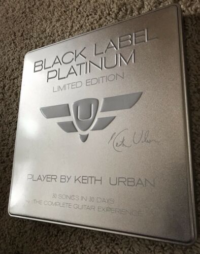 Keith Urban Black Label Platinum Player 30 Songs In 30 Days DVD Set Tin Case