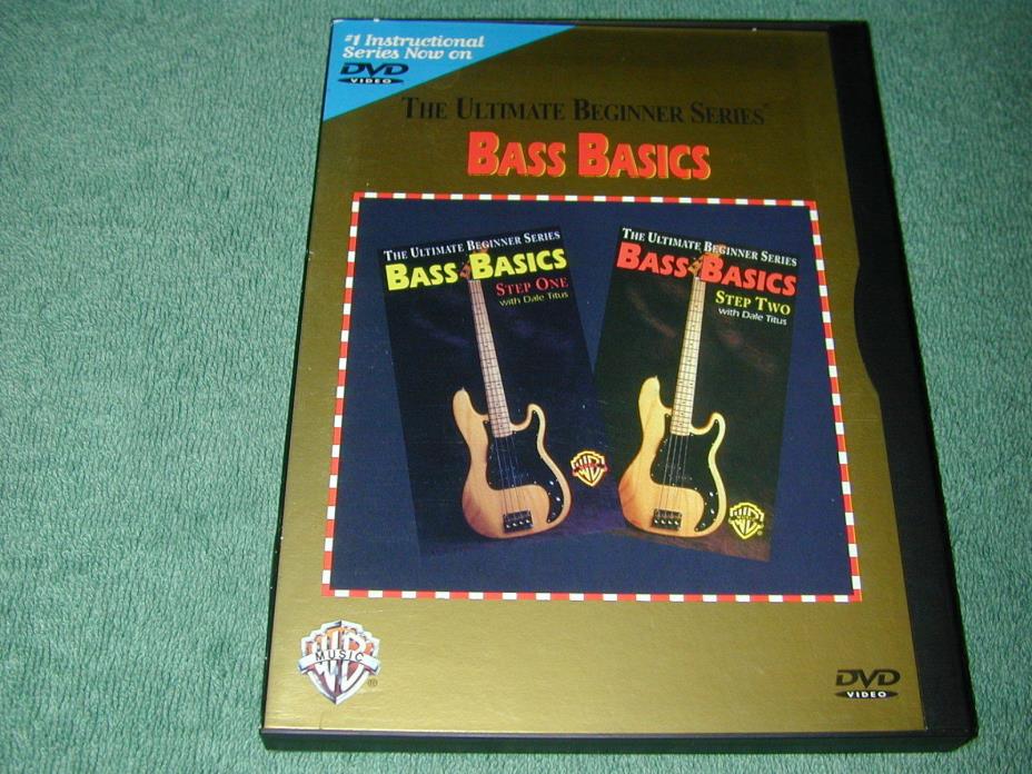 Bass Basics DVD The Ultimate Biginner Series from Warner Bros. step 1 & 2