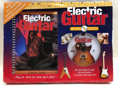 Simon Croft Electric Guitar 64 page Book & DVD Set Techniques Practice Lessons