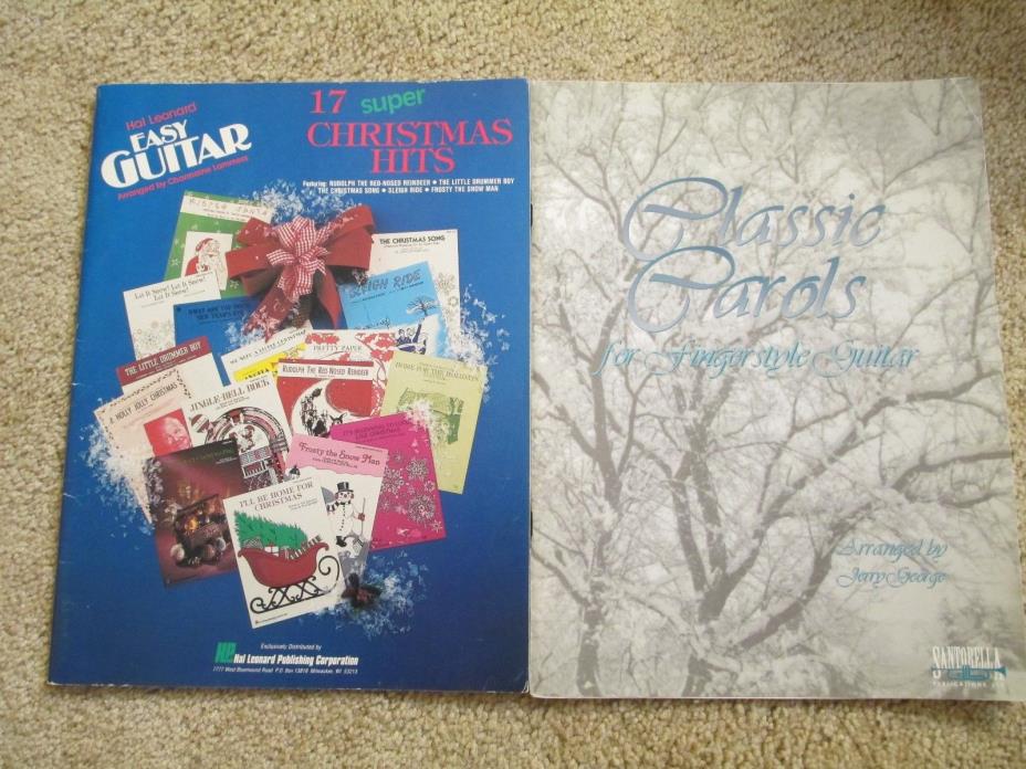 Hal Leonard & Jerry George Christmas Guitar Songbooks