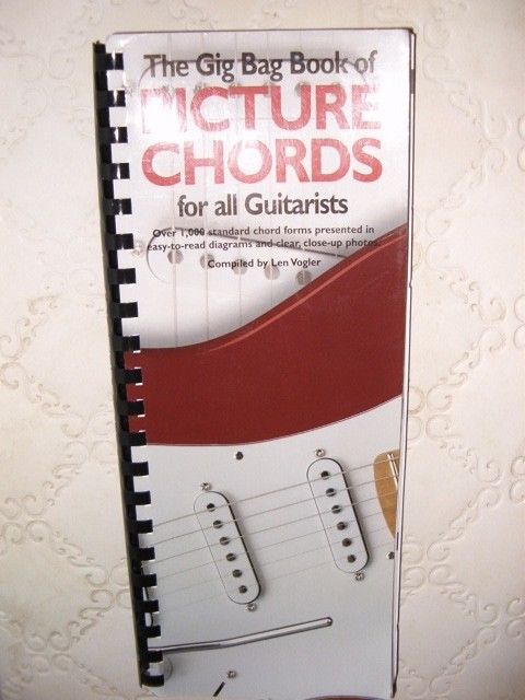 The Gig Bag Book of PICTURE CHORDS for all Guitarists Len Vogler guitar learn