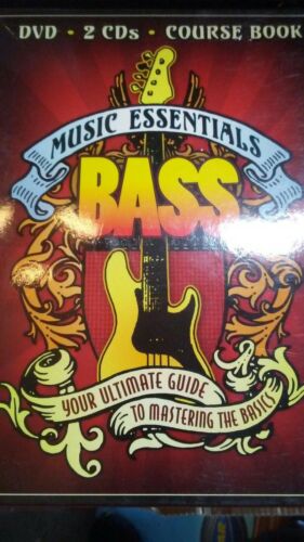 Music Essentials Bass Course Book dvd cds