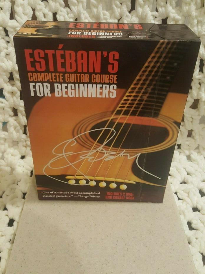 Esteban's Complete Guitar Course For Beginners -Incl. 2 DVD Discs & Course Book