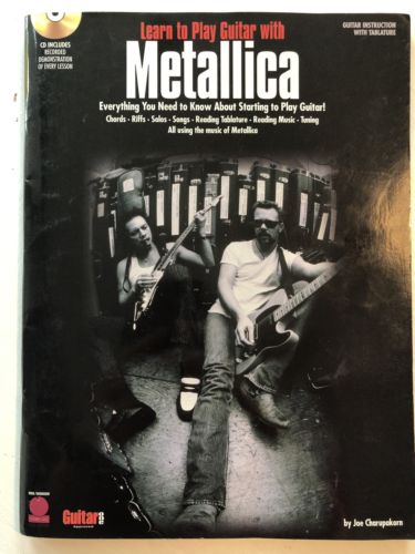 Hal Leonard Learn to Play the Guitar with Metallica (CD IS NOT INCLUDED)