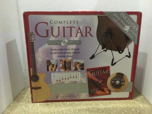 Complete Guitar Book Dvd Stand By Steve Mackay in Excellent Condition