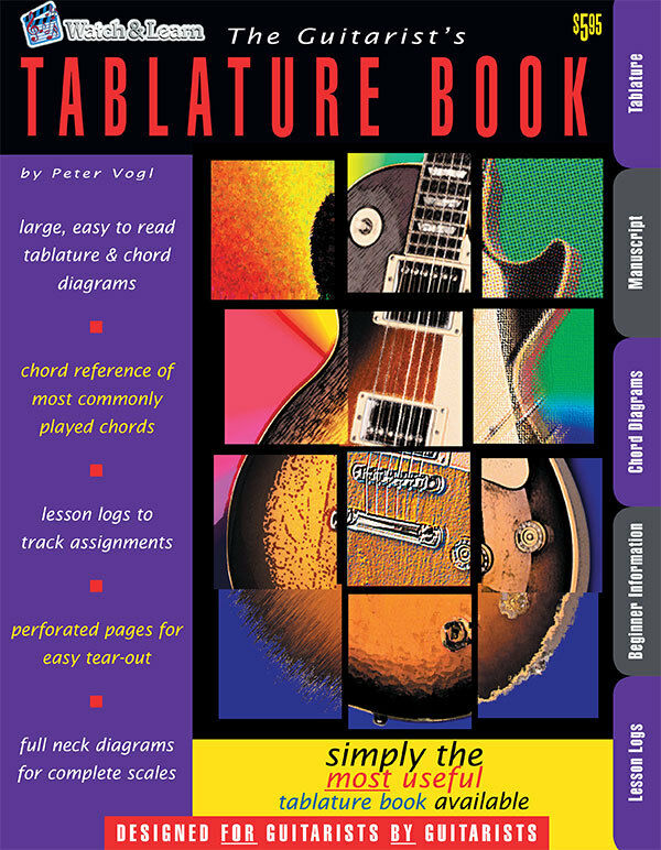 Watch & Learn Tablature book by Peter Vogl New