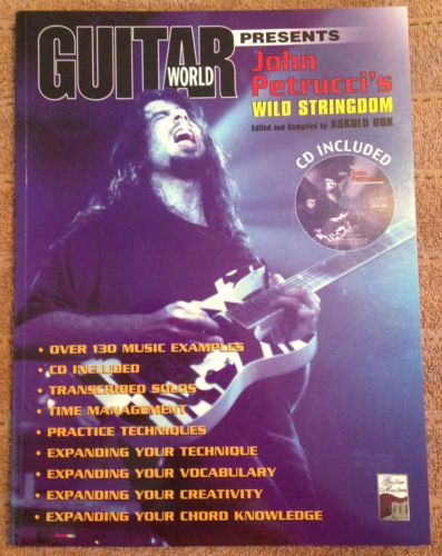 Guitar World JOHN PETRUCCI'S WILD STRINGDOM Book & CD, Guitar Instruction