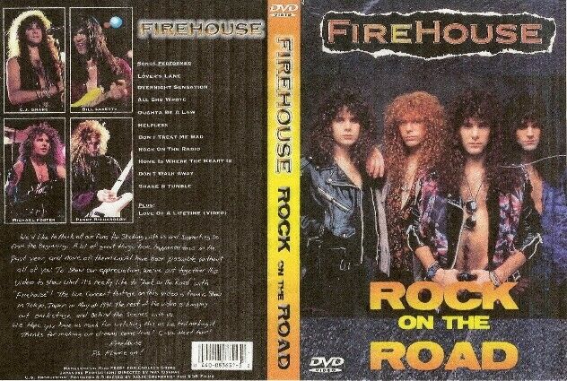 firehouse rock on the road dvd 1988 ozzy skid row white lion