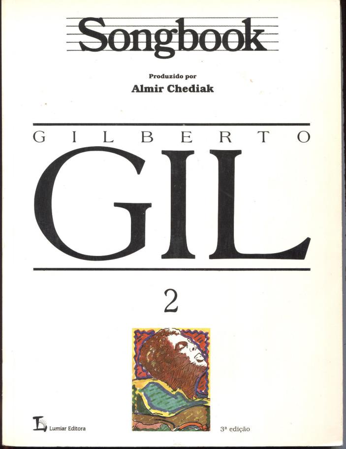 Gilberto Gil Songbook Volume 2 - Almir Chediak MPB/samba Brazil rare OOP Lumiar