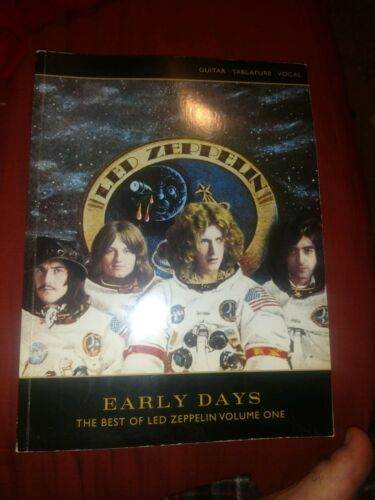 Led Zeppelin the early years vol 1 greatest hits guitar tablature book tab