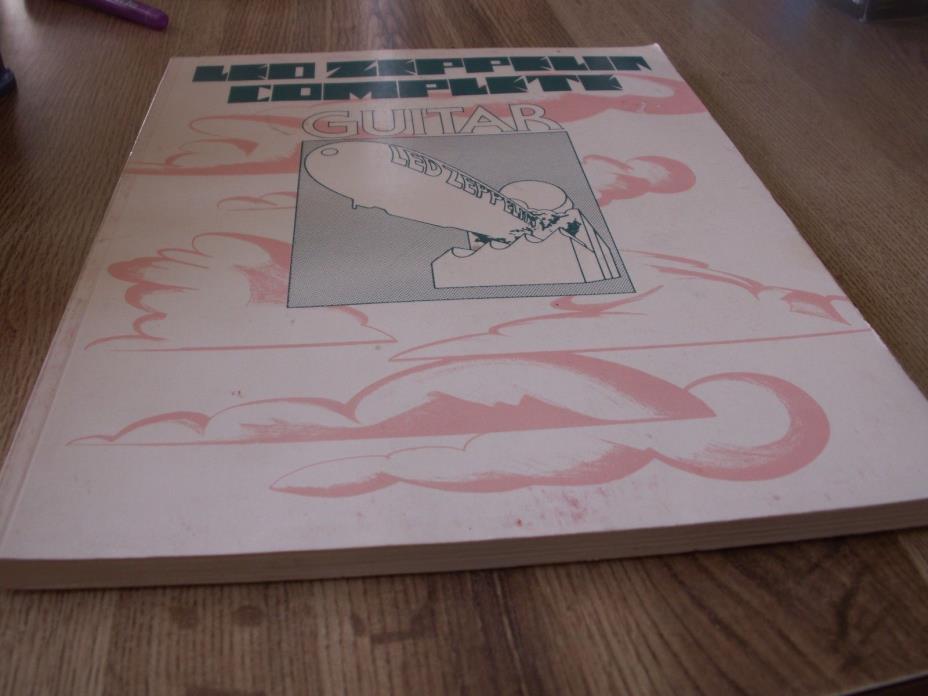 Led Zeppelin Complete Tablature Book