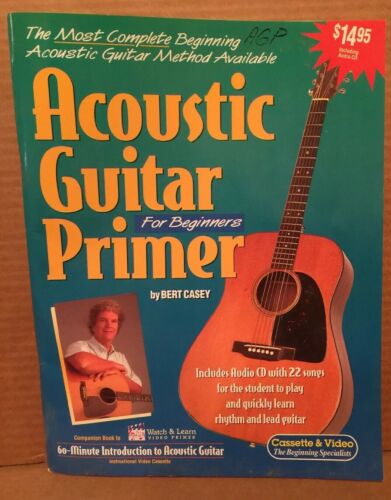 Watch & Learn Acoustic Guitar | Primer Book