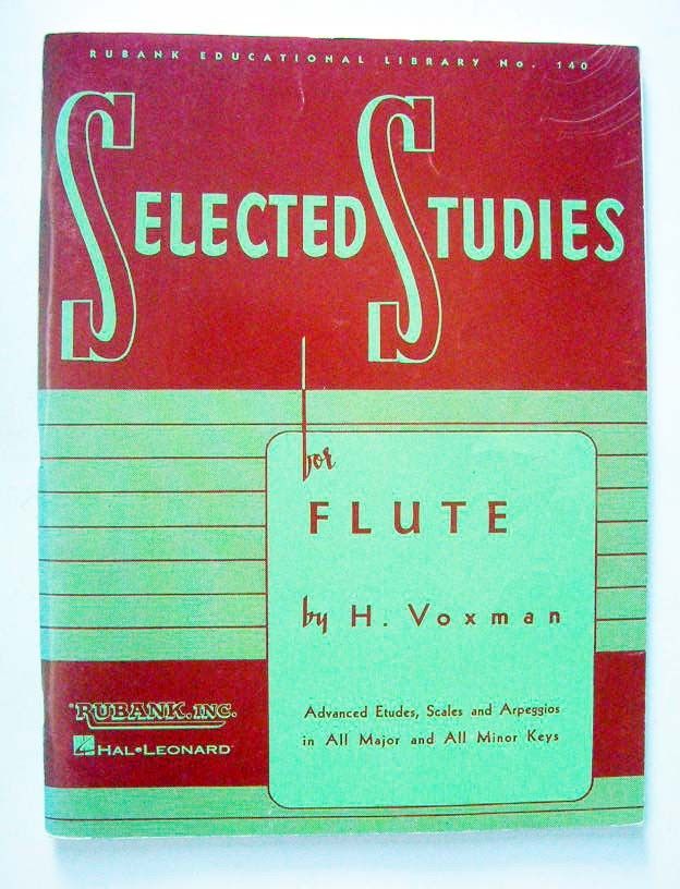 Selected Studies For Flute, By H. Voxman, Advanced Etudes, Scales & Arpeggios