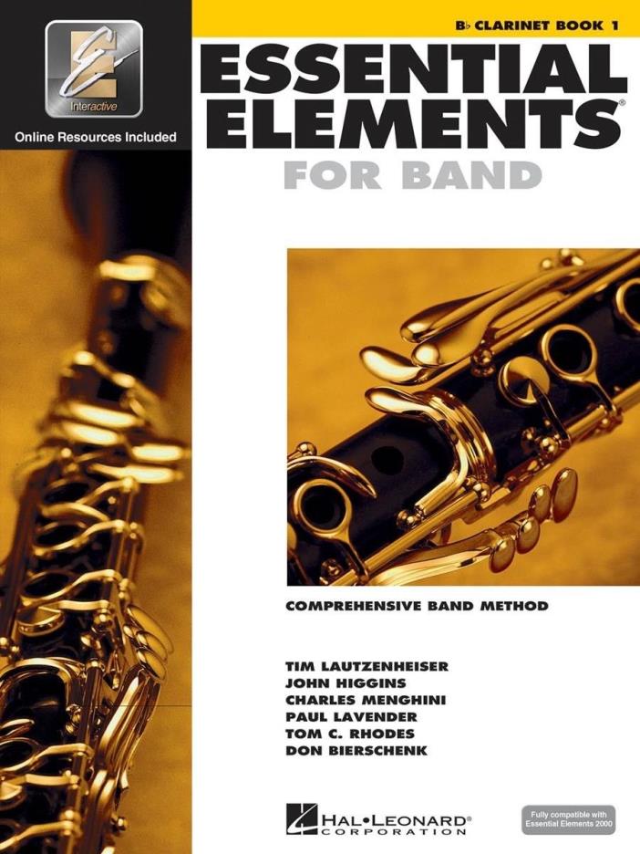 Hal Leonard Essential Elements for Band - Bb Clarinet Book 1