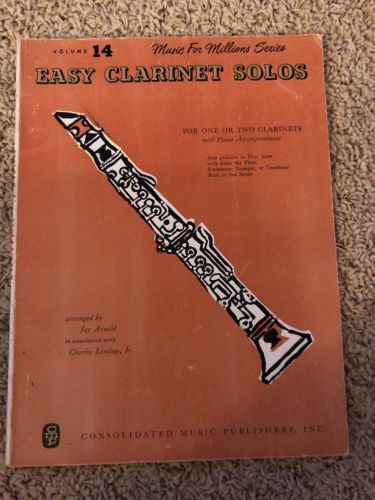 Easy Clarinet Solos
