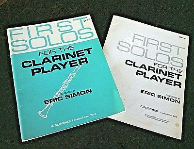 First Solos Clarinet Player Book Music Performing Arts Softcover Illustrated