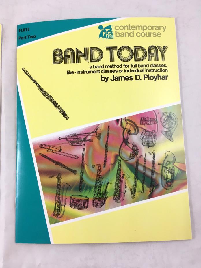 Flute- Band Today- Lesson Book 2 .New Old Stock. Sheet Music Method