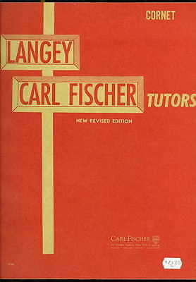 Carl Fischer Tutors for Cornet Sheet Music Book Red cover