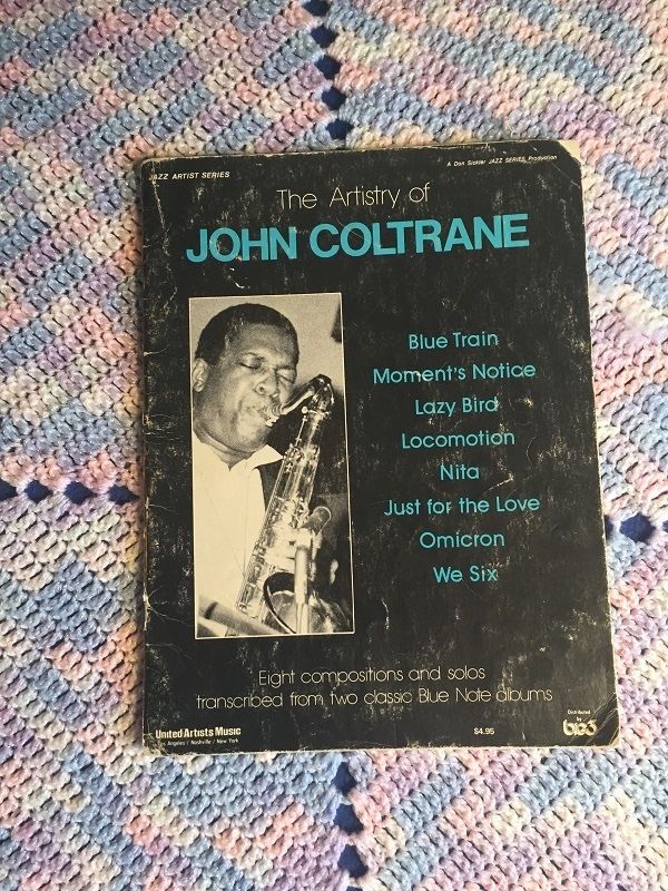 The Artiistry of John Coltrane Saxophone Transcribed Solos, Rare