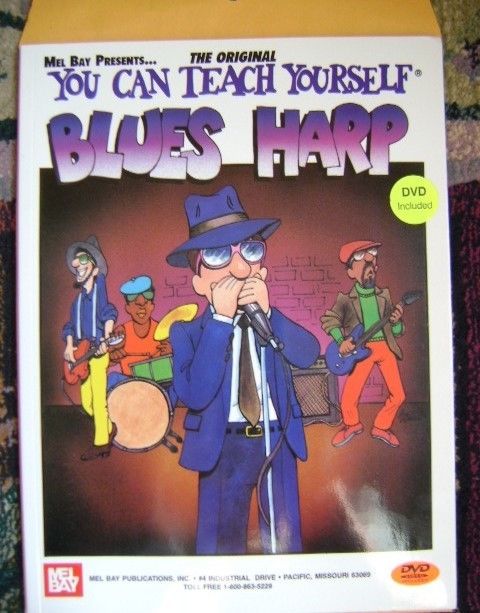 YOU CAN TEACH YOURSELF BLUES HARP (W/DVD) by Phil Duncan NEW