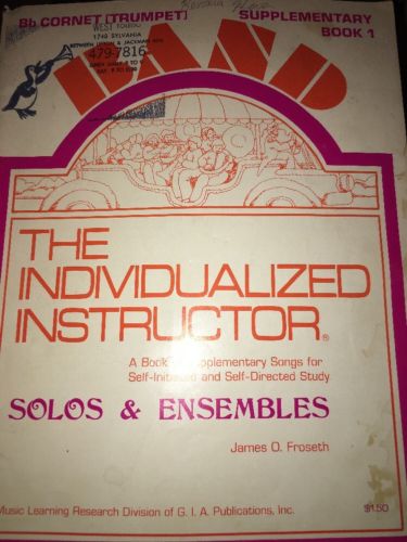 Band Flute Music Book Solos Ensembles Individualized Instructor Supplementary