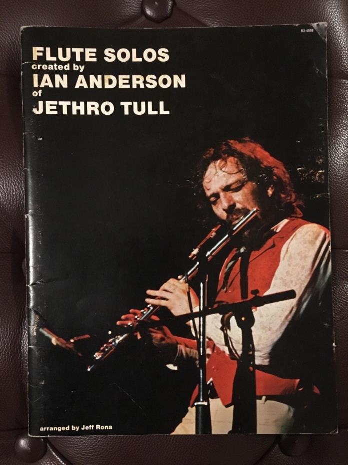 Flute Solos Book Ian Anderson Jethro Tull Big3