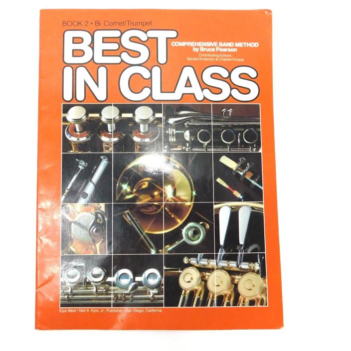 Best In Class Book 2 Bundle Alto Saxophone and Cornet/Trumpet Comprehensive Band