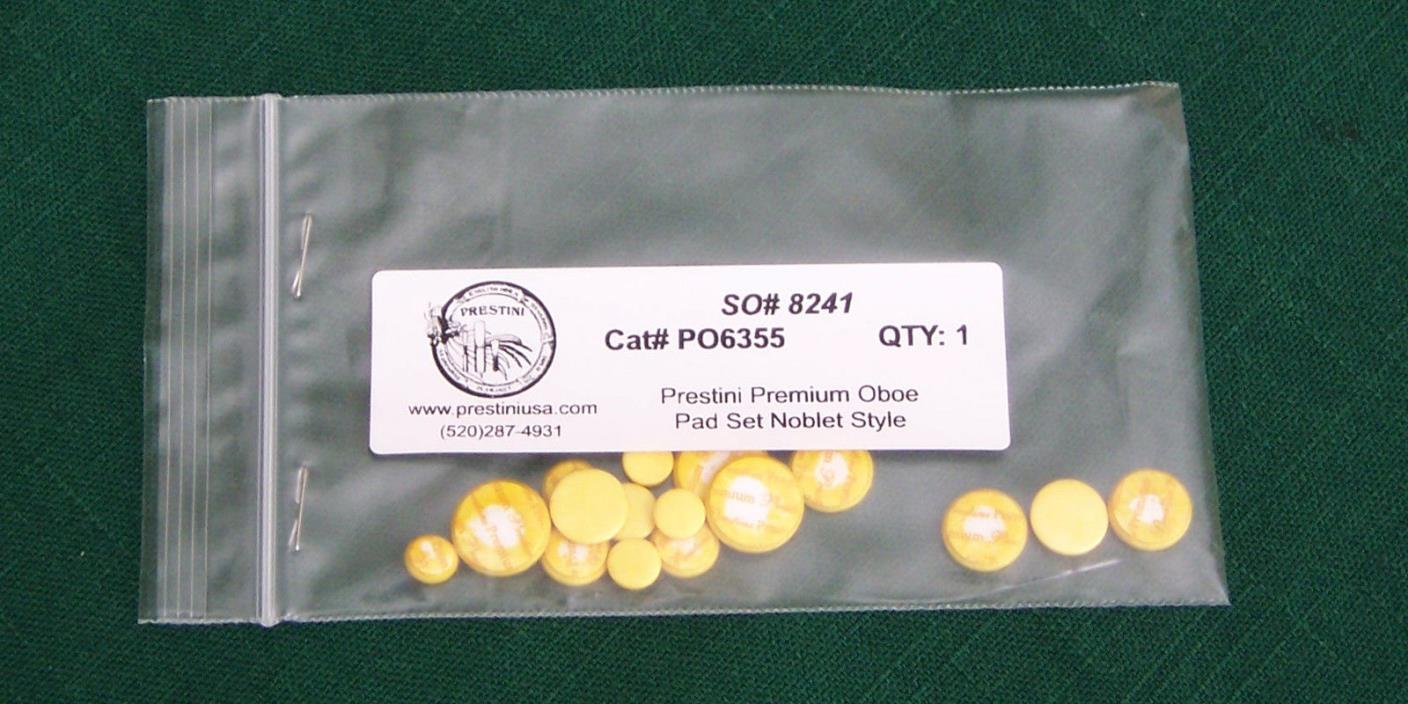 Prestini OBOE PAD SET (